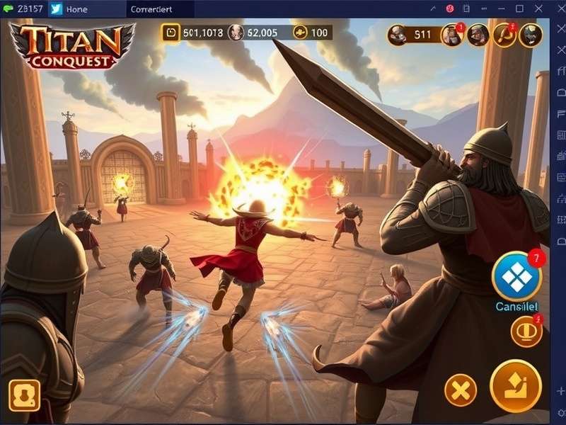 Titan Conquest Glory community event screenshot